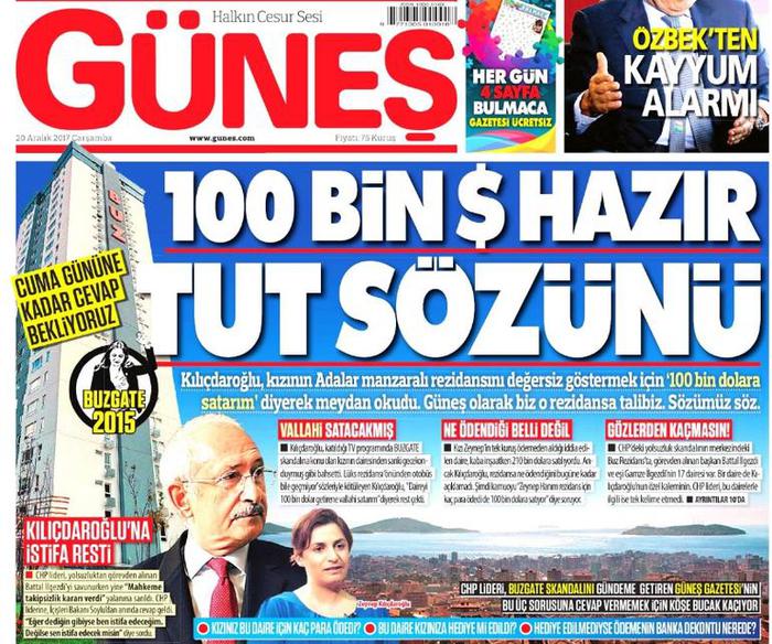 Kılıçdaroğlu�na 100 bin dolarlık meydan okuma! Söz tutuldu!