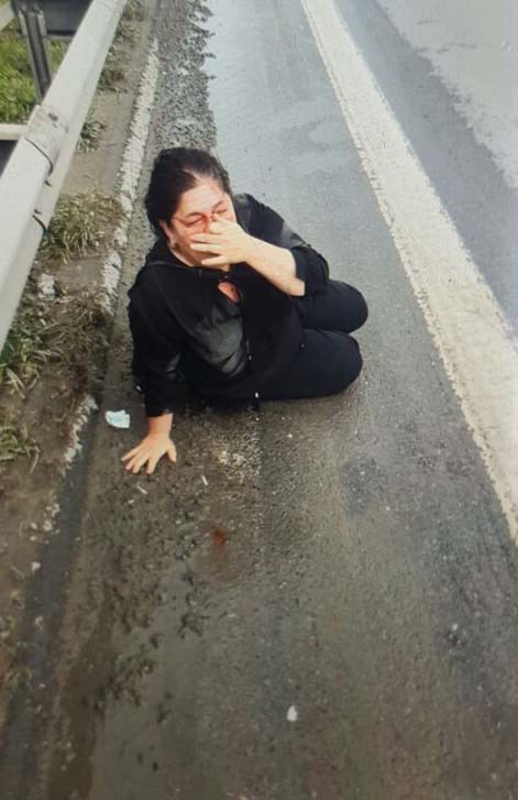 Birgül Ekinci ve kızı UBER Dayağı