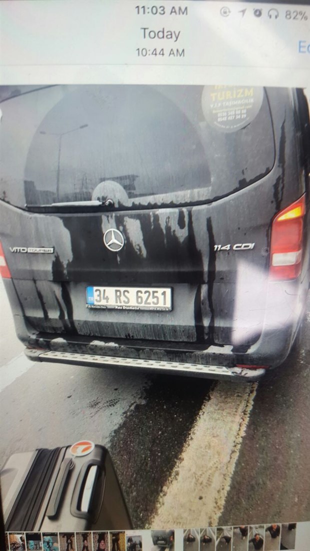 Birgül Ekinci ve kızı UBER Dayağı