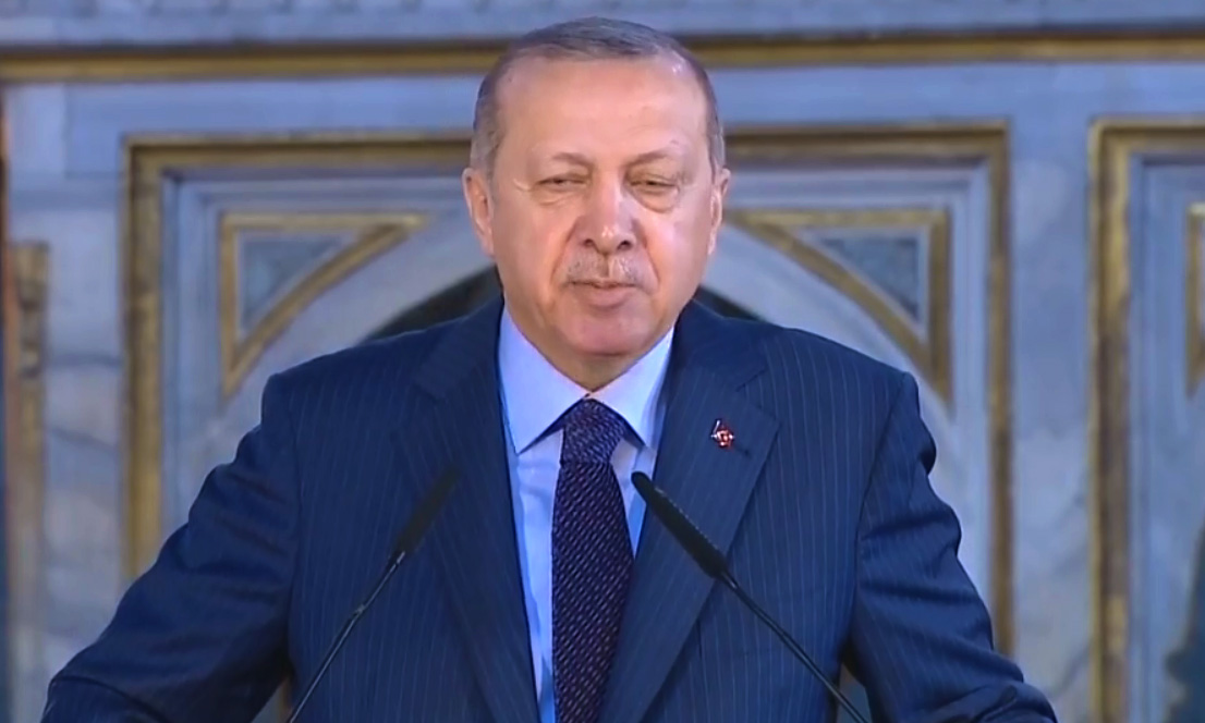 Erdoğan İstanbul Bineali'nde konuştu