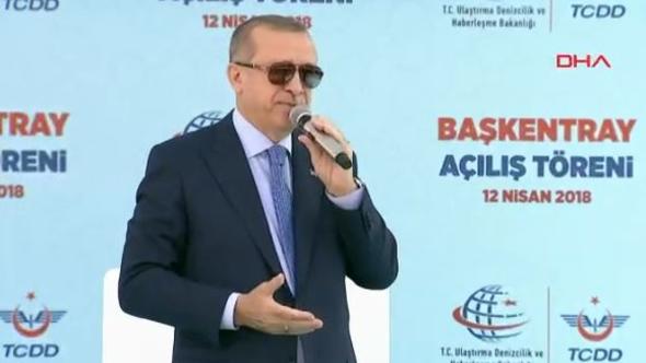 Başkentray Açılışı Erdoğan