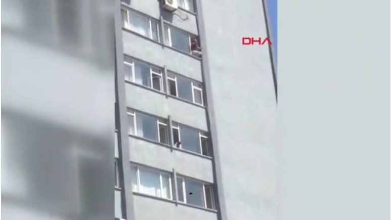 Şişli Hamidiye Etfal'de dehşet: Bir kişi 6'ncı kattan atladı
