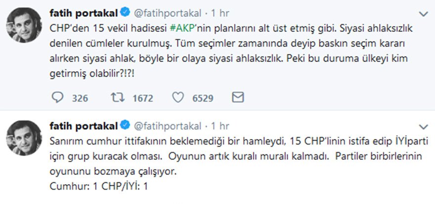 Fatih Portakal FOX Haber