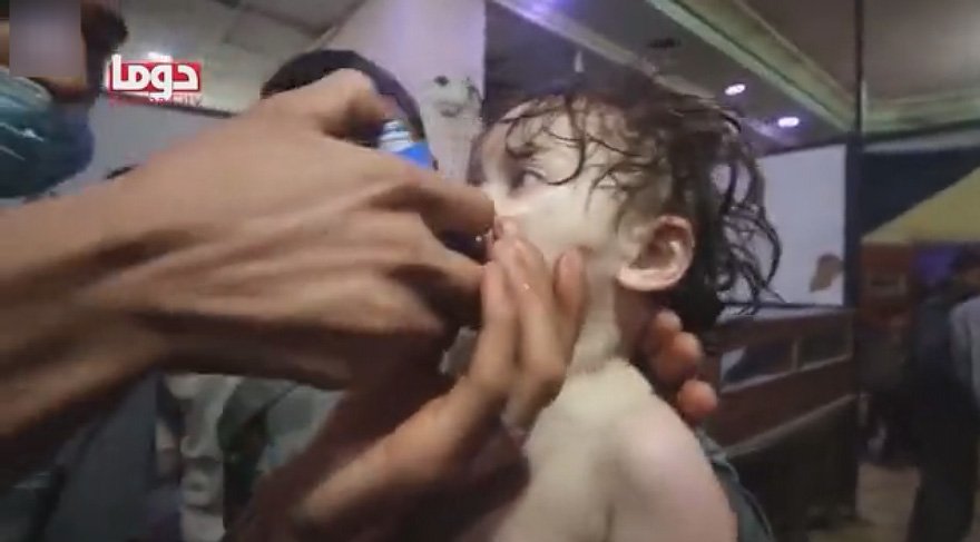 Suriye Kimyasal Saldırı , Guta Çocuklar da vardı