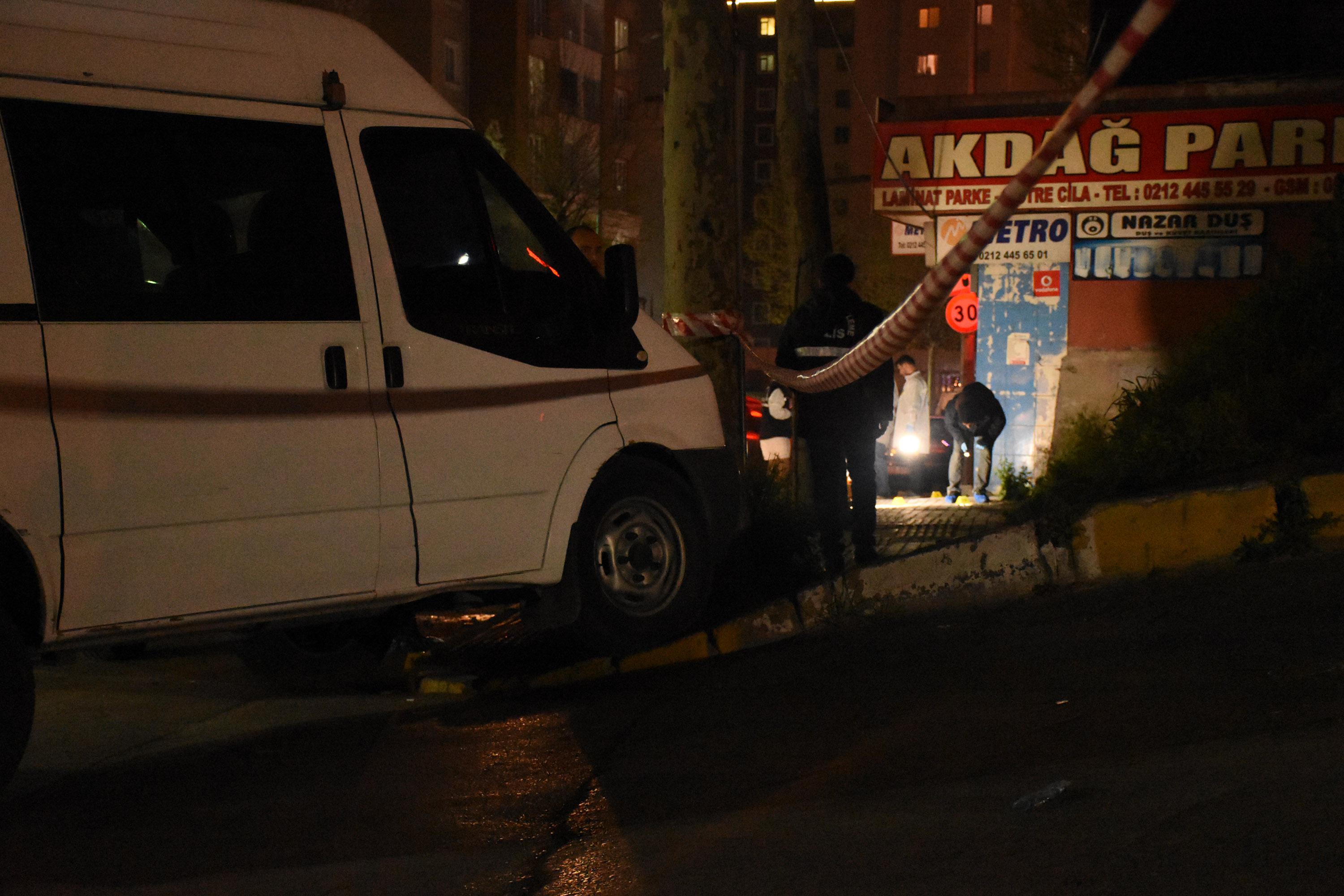İstanbul Bağcılar otoparkı taradılar 1 ölü 3 yaralı