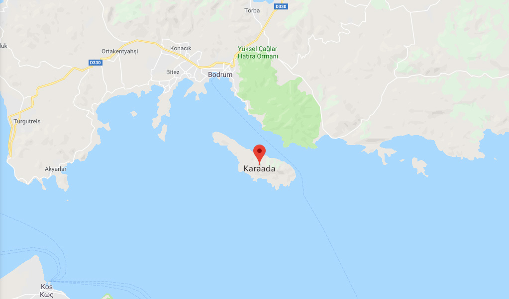 Тургутрейс турция карта