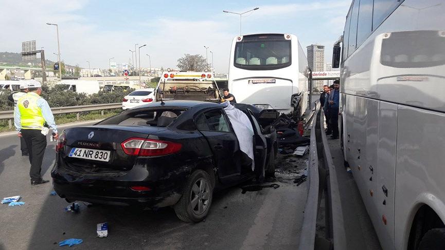 İstanbul Kartal'da feci kaza