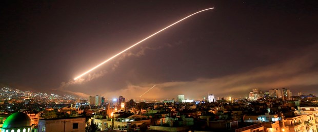 ABD Saldırı Suriye'yi vurdu