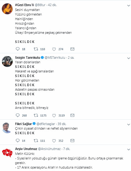 Erdoğan SIKILDIK Akımı
