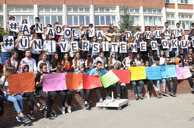 Son dakika: Üniversiteler bölündü, Anadolu Üniversitesi eylem