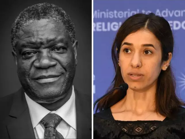NObel Barış Ödülü Nadia Murad Deniz Mukwege