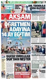 Akşam 2025-03-27 Mansetleri