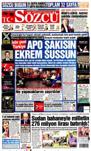 Sözcü 2023-05-30 Mansetleri
