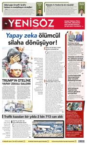 Yeni Söz 2023-05-30 Mansetleri